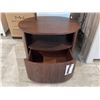 Image 2 : New Moe's Tommy Nightstand Dark Brown - RV: $1449 CAD (RP-1072-20 / without box)