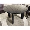 Image 2 : New Moe's Delta Outdoor Round Dining Table - Black - RV: $1899 CAD (CV-1024-02 / without box)
