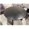 Image 3 : New Moe's Delta Outdoor Round Dining Table - Black - RV: $1899 CAD (CV-1024-02 / without box)