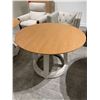 Image 2 : New Round Dining Table - H29" x Dia. 45" (store display item without box)