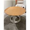 Image 2 : New Round Dining Table - H29" x Dia. 45" (store display item without box)
