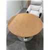 Image 3 : New Round Dining Table - H29" x Dia. 45" (store display item without box)