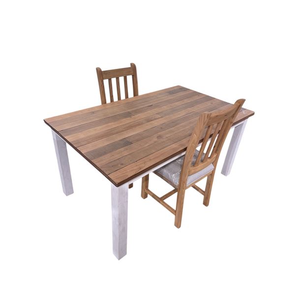 New LH Provence Dining Table - RV: $1350 CAD, H30" x W63" x D37" (store display item without box)