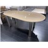 Image 2 : New Moe's Fia Dining Table Travertine - RV: $3199 CAD (VE-1124-34-0 / store display item without box