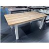 Image 2 : New LH Extendable Dining Table - H30" x W71" x D37"