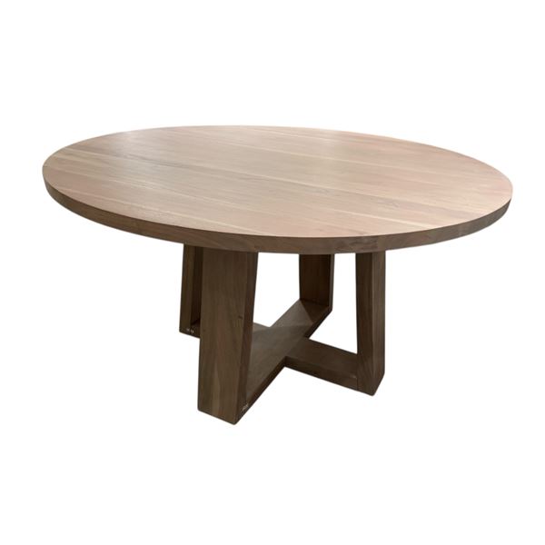 New Round Dining Table - H30" x Dia. 54" (store display item without box)