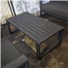 Image 4 : E9 Living Sion Outdoor set - RV: $5,550 - Dimensions: Table: 47x25x16"