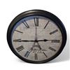 Image 1 : French Style "Paris" Roman Numeral Wall Clock - 30" Diameter