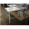 Image 2 : White Table / Desk - 24x47x29.5"