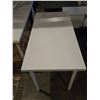 Image 3 : White Table / Desk - 24x47x29.5"