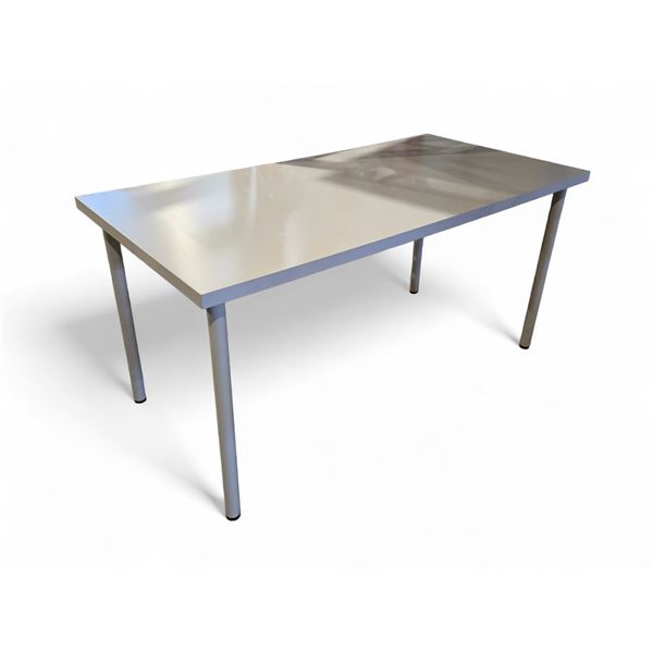 White Table / Desk - 59x29.5x29.5"