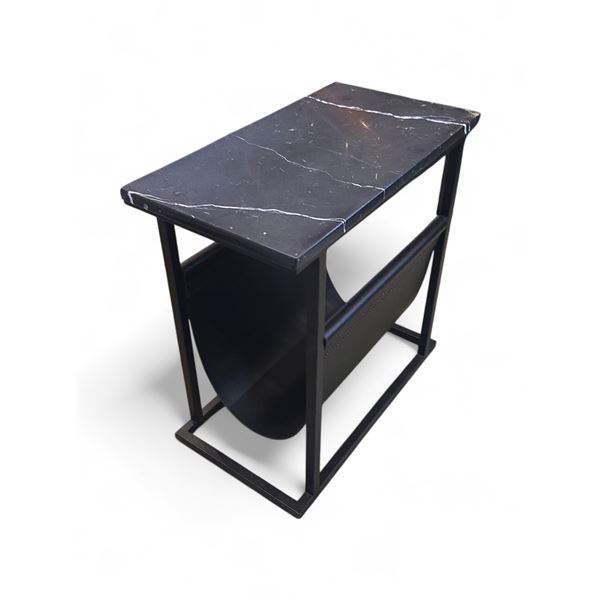 Marble Topped Magazine racks - 21.5x12x22"