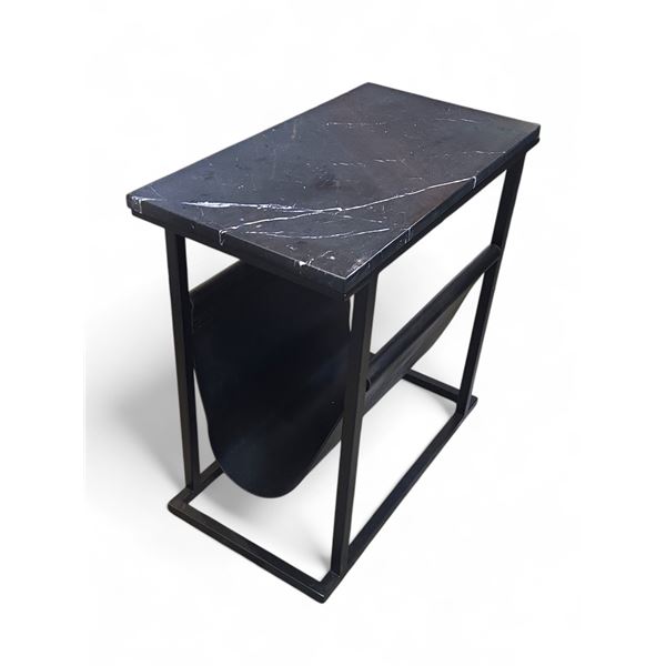 Marble Topped Magazine racks - 21.5x12x22"