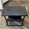 Image 2 : Marble Topped Magazine racks - 21.5x12x22"