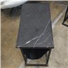 Image 3 : Marble Topped Magazine racks - 21.5x12x22"
