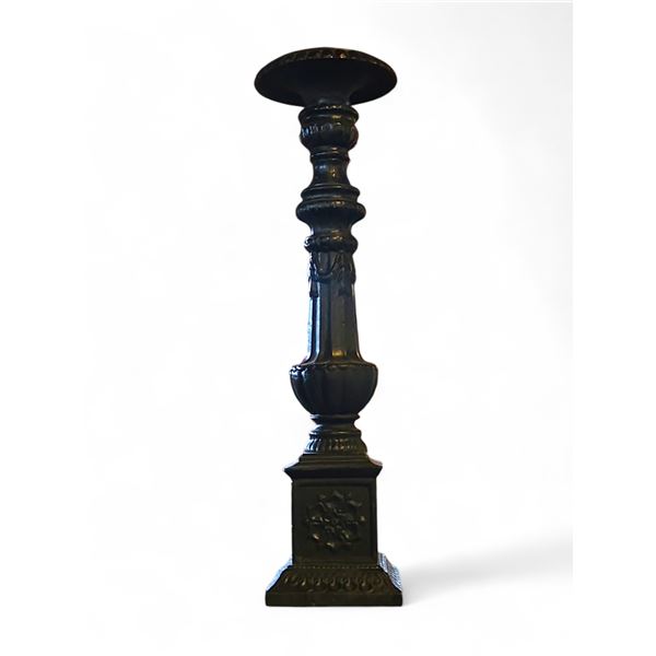 Cast Iron Candle Holder - 27.5"H