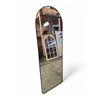 Image 1 : Thin Framed Tall Arched Mirror - 24x67"