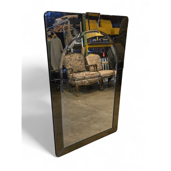Bevelled Glass Mirror - Art Deco Style - 30x50"
