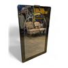 Image 1 : Bevelled Glass Mirror - Art Deco Style - 30x50"