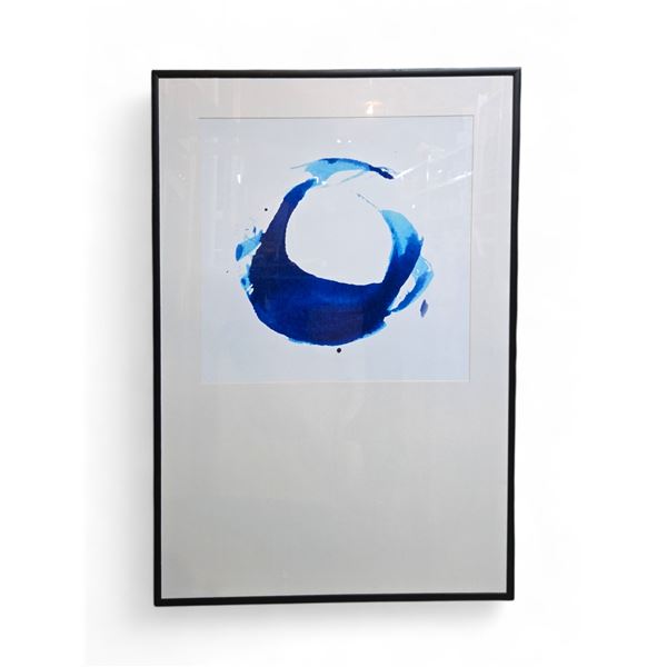 Framed & Matted w/ Glass Abstract Picture - 40x60"