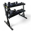Image 1 : Free Weight Rack w/ Dumbbells - Various Weights (5, 7.5, 17.5, 20, 15kg)