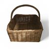 Image 1 : Large Wicker Basket - 24x24x22"