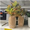 Image 2 : Shelf - Faux Plants in Vases & Pots