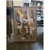 Image 3 : Uttermost Gold Leaf Abstract on Canvas - 74x49" - RV $1,800
