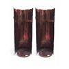 Image 1 : Copper Color Wall Hanging Candle Holders