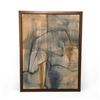 Image 1 : Leftbank Abstract Art on Canvas in Bronze Frame - 52x40" - RV $1,200