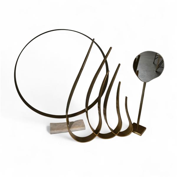 3 pc - Gold Modern Décor