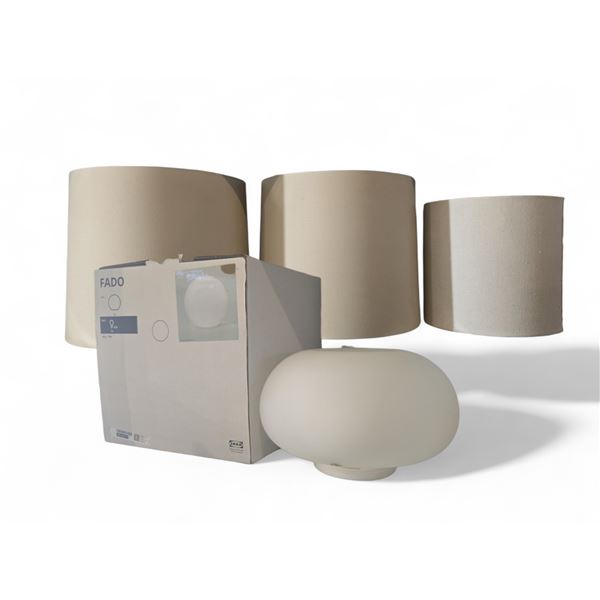 Shelf - Lamp Shades & "Fado" Lights