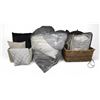 Image 1 : Shelf - Pillows, Blankets, Wicker Basket, Etc.