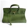 Image 1 : Green "Birkin" Style Purse