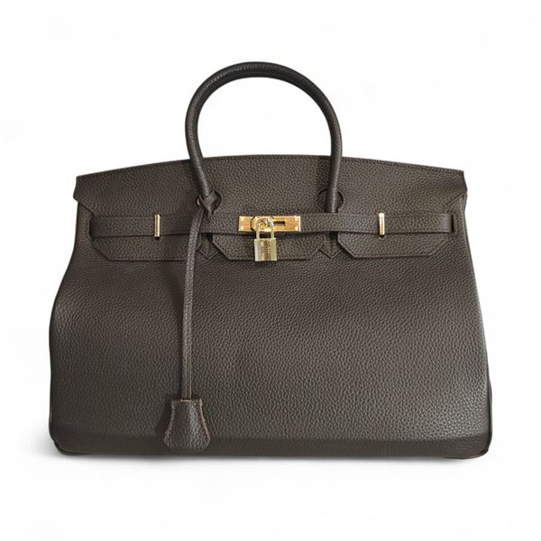 Purple "Birkin" Style Purse