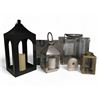 Image 1 : Group - Various Size & Colored Candle Lanterns