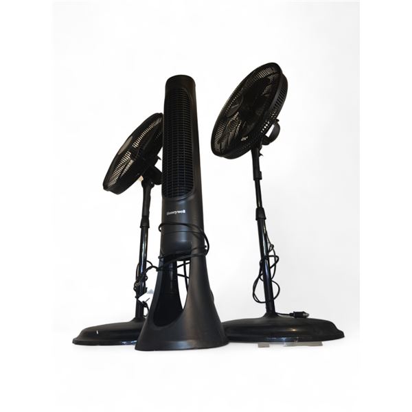 3 pc - Stand Up Ocsilating Fans