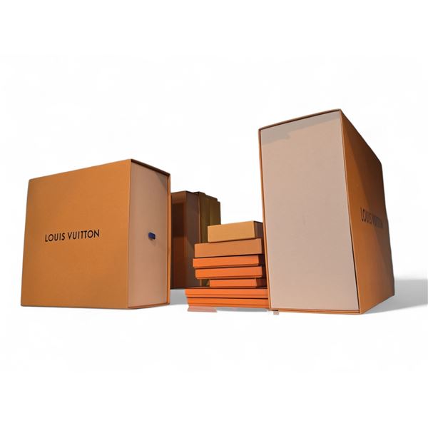 Group - Designer Boxes Including Louis Vuitton & Hermes