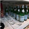 Image 2 : Shelf - San Pellegrino Bottles, "Bar" Sign, Glasses, Muddler, Etc.