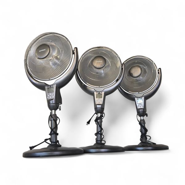 3 pc - Optimus Stand Up Dish Heaters