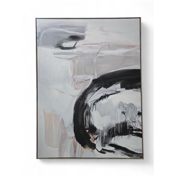 Abstract Art on Canvas - 36x48"