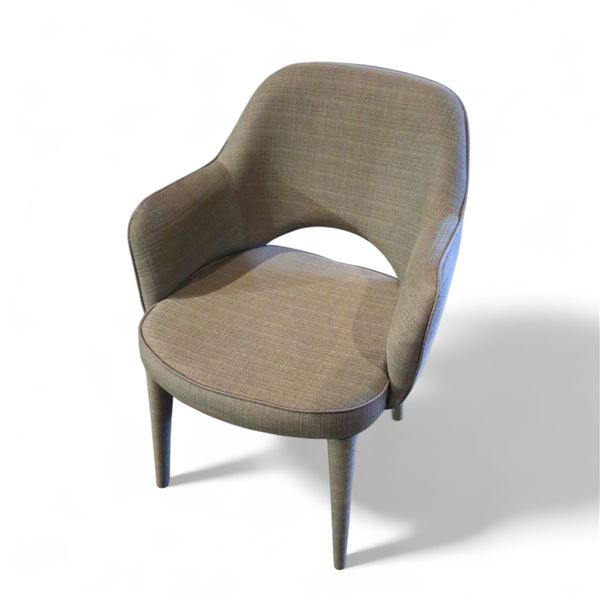 Grey Fabric Dining Chair
