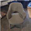 Image 2 : Grey Fabric Dining Chair