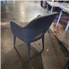 Image 3 : Grey Fabric Dining Chair