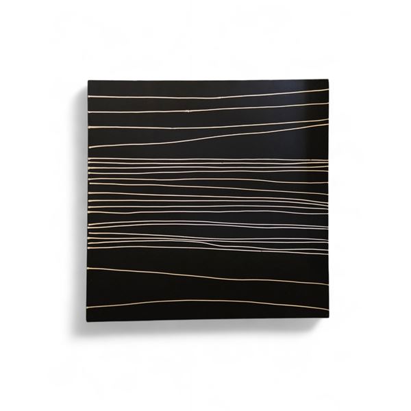 Black & White Abstract Art - 39.5x39.5"