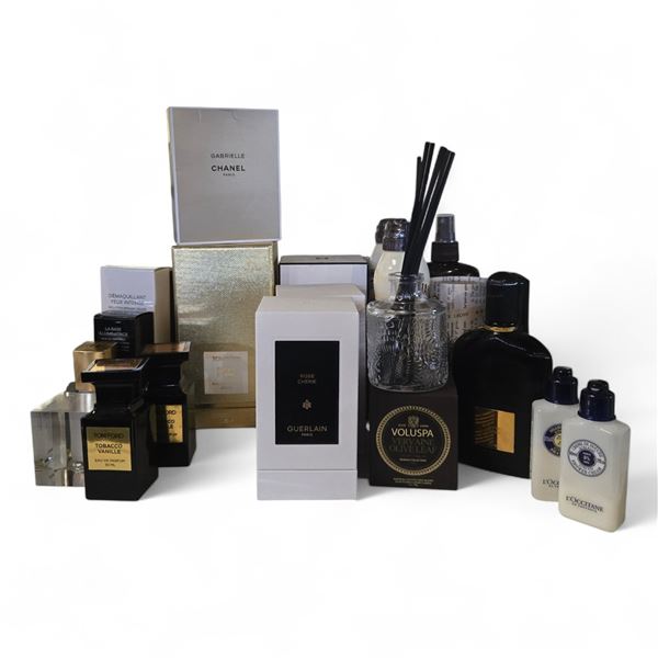 Group - Sunscreen, Room Difuser, Creams, Designer Boxes (Empty)