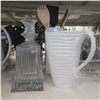 Image 3 : Group - Pitchers, Decanters, Utensils, Etc.