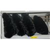 Image 2 : Shelf - x4 Fuzzy Black Throw Pillows