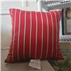 Image 4 : Shelf - Red & Gold Throw Pillows w/ x4 Grey Pillows