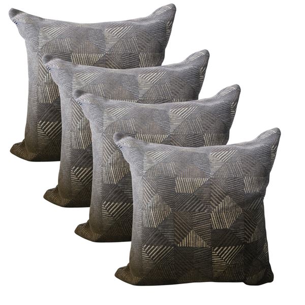 Shelf - x4 Geometric Design Throw Pillows